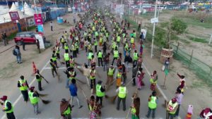 Kumbh Mela authority sets Guinness World Record for sanitation work