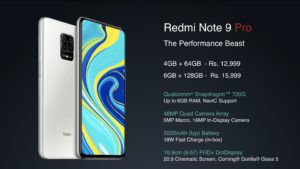 Redmi Note 9 Pro Pricing